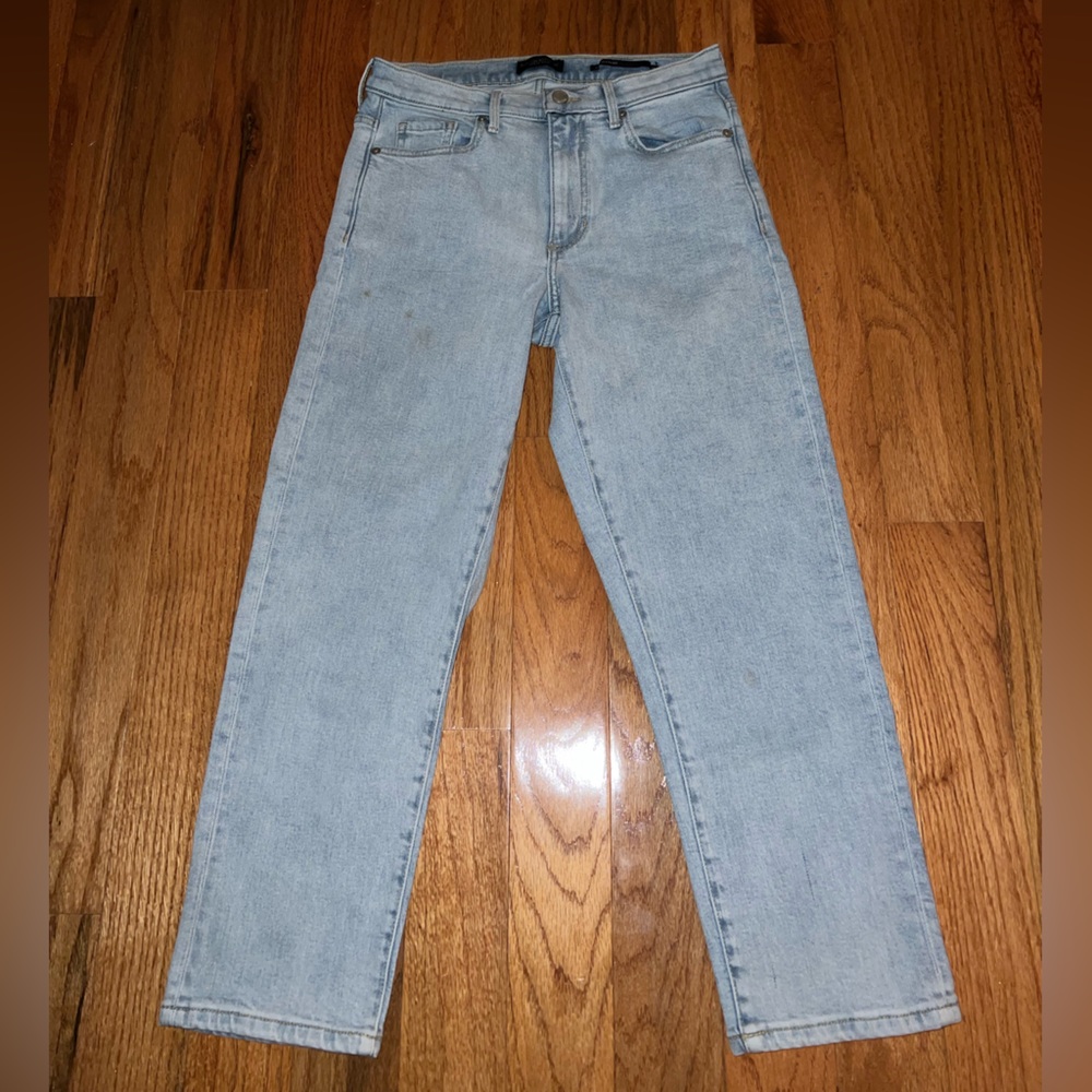 Banana Republic Straight Leg Mid Rise Jeans